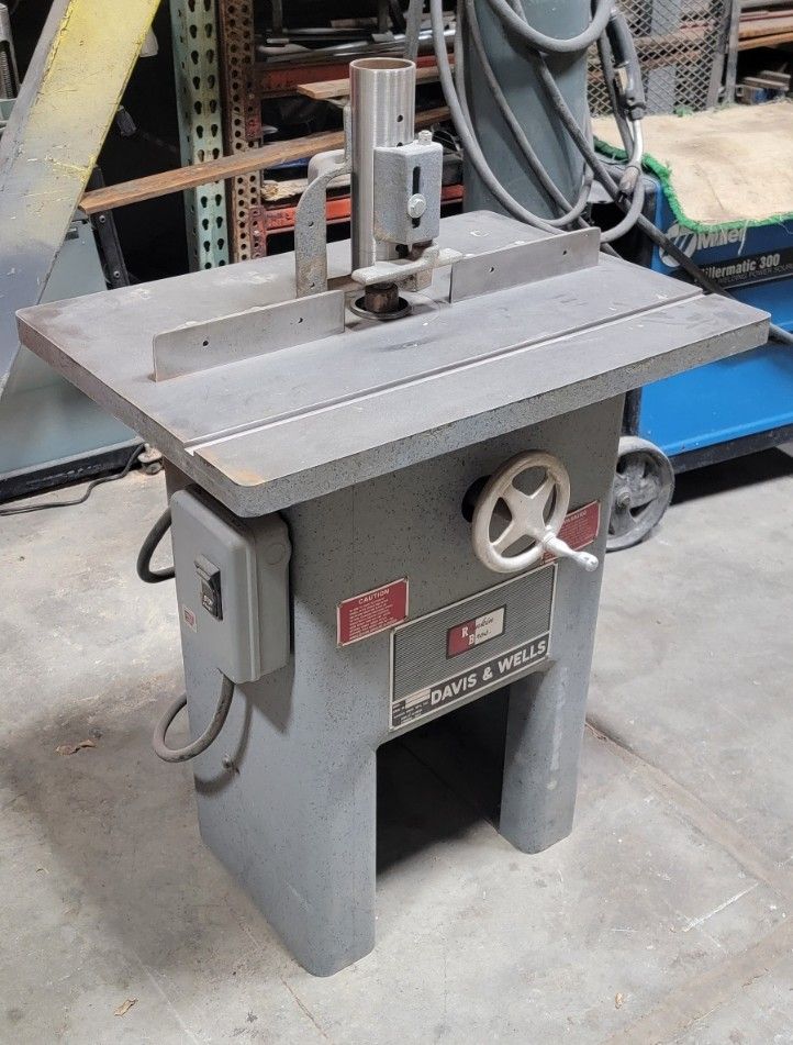 Davis & Wells FS-2-64 Industrial Wood Shaper – Heavy Duty, USA Made