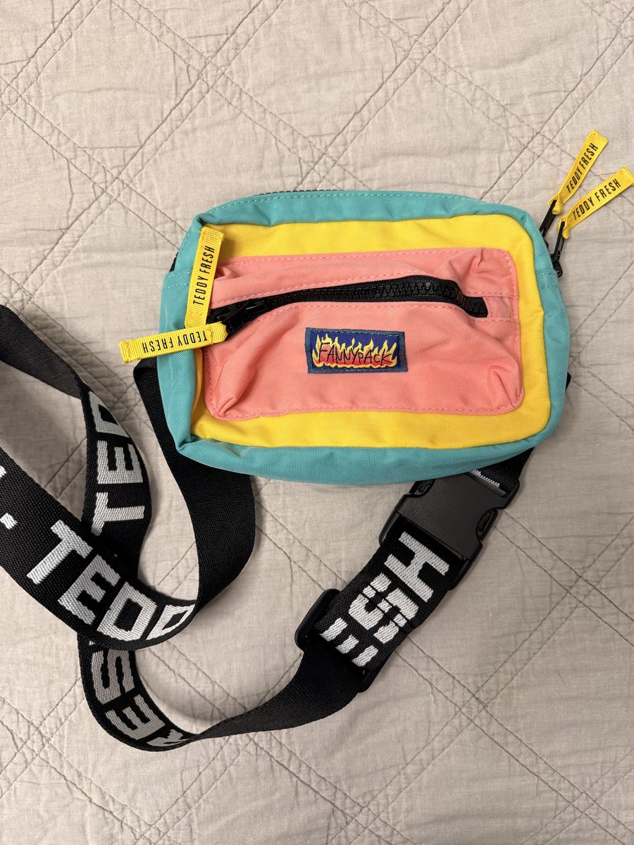 Teddy Fresh Colorblock Fanny pack