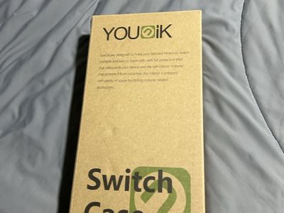 YOUOIK Nintendo Switch Hard Shell Travel Case - Full Protection & Accessory Storage