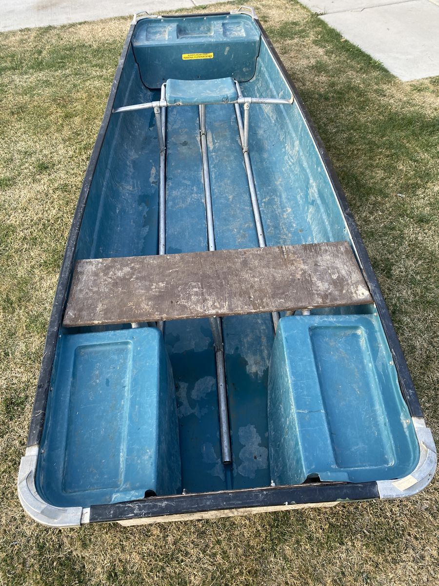 12 foot Plastic Jon boat