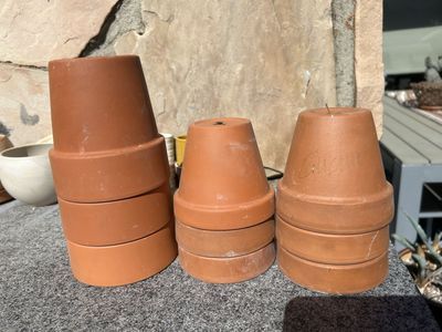 TERRA COTTA PLANTER POTS SMALLS