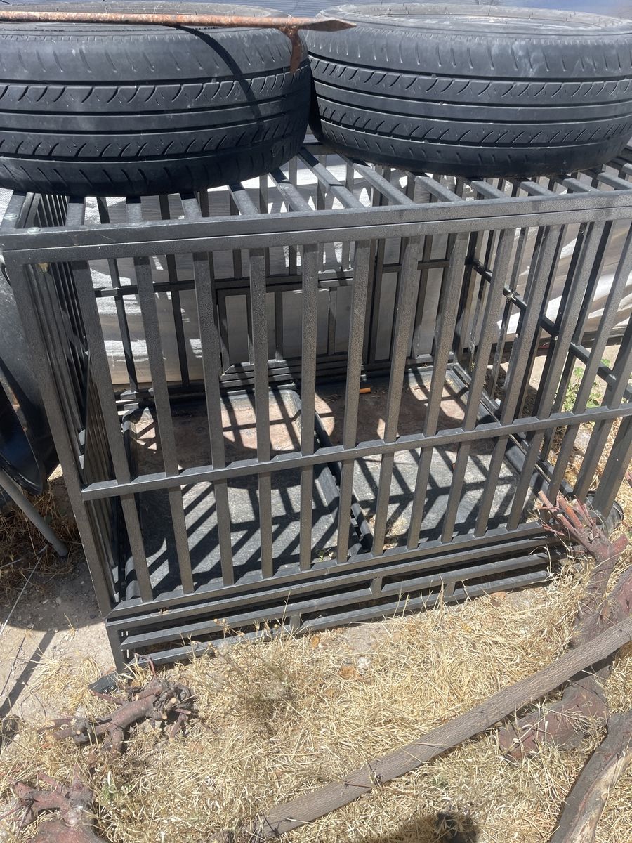 Heavy Duty Metal Animal Cage - Large, Durable Pet Kennel
