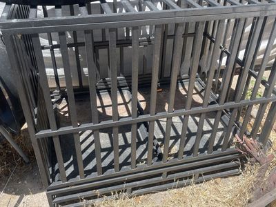 Heavy Duty Metal Animal Cage - Large, Durable Pet Kennel