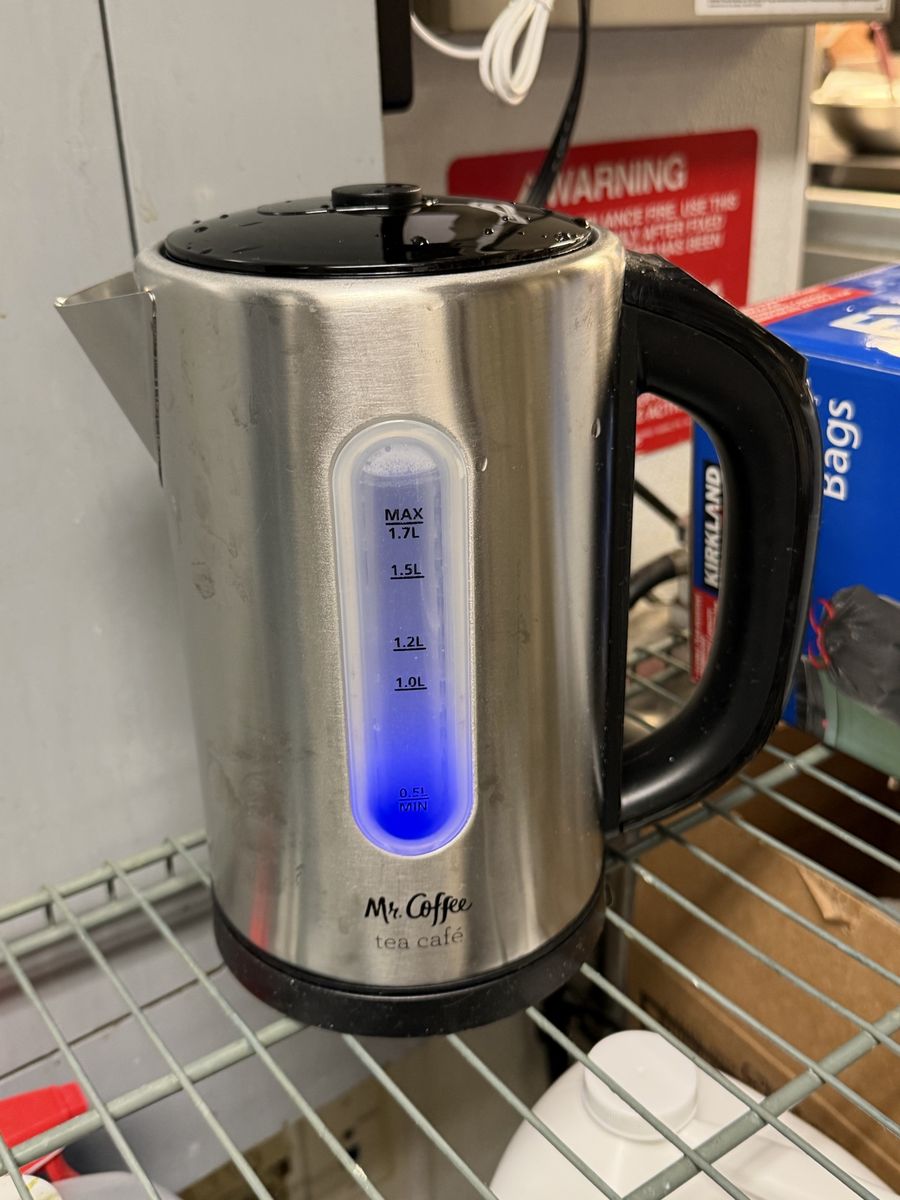 Mr. Coffee Tea Café Digital Electric Kettle