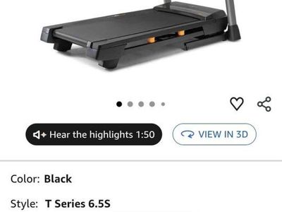 NordicTrak treadmill