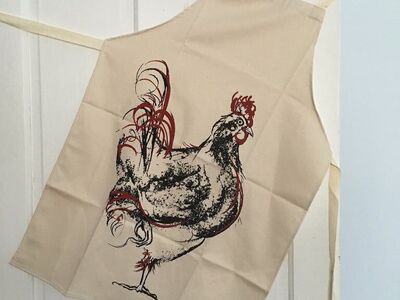 New Rooster apron