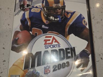Madden NFL 2003 for Sony PlayStation 2 (PS2) - EA Sports, Great Condition, Football