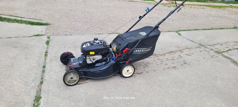 craftsman lawn mower self propelled.