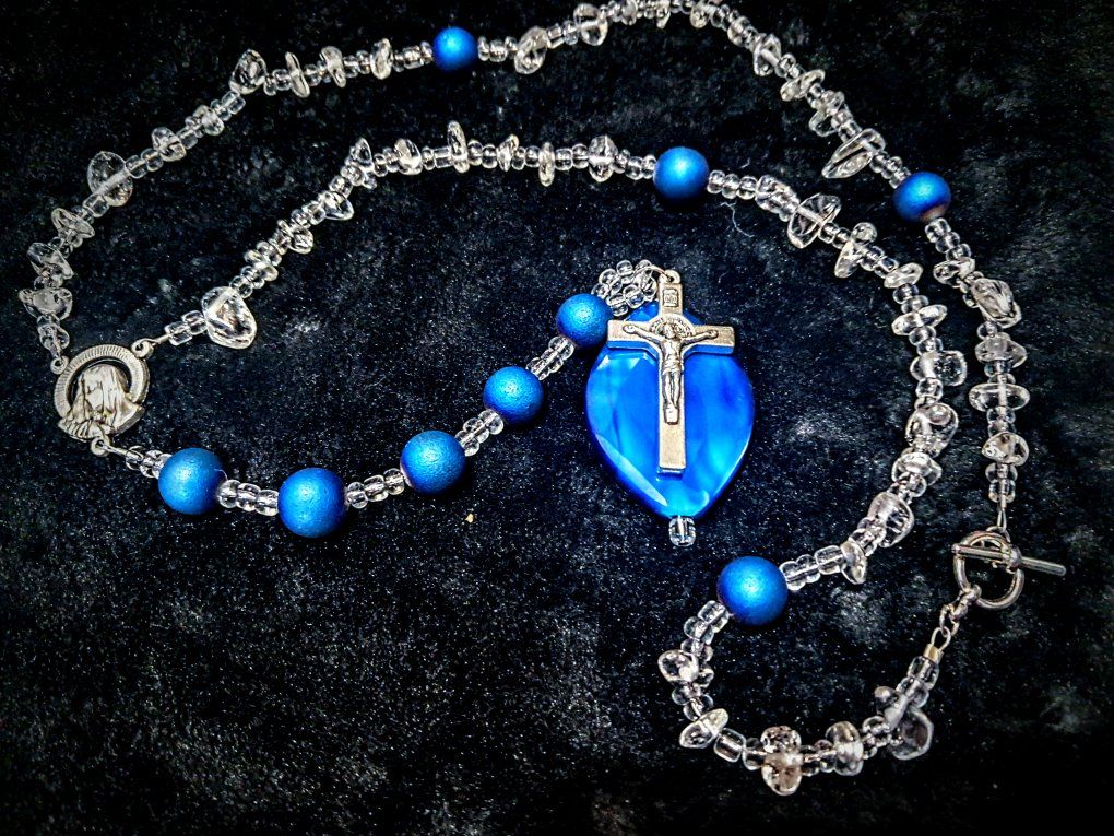 Custom Crystal Rosaries