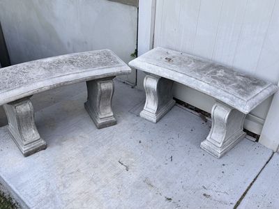 Yard benches