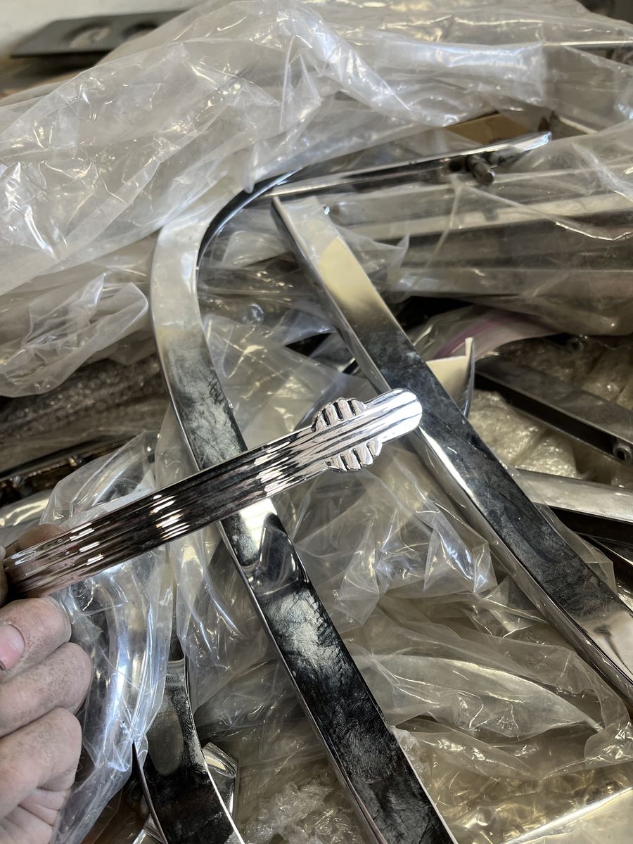 All re chromed early Chrysler stuff