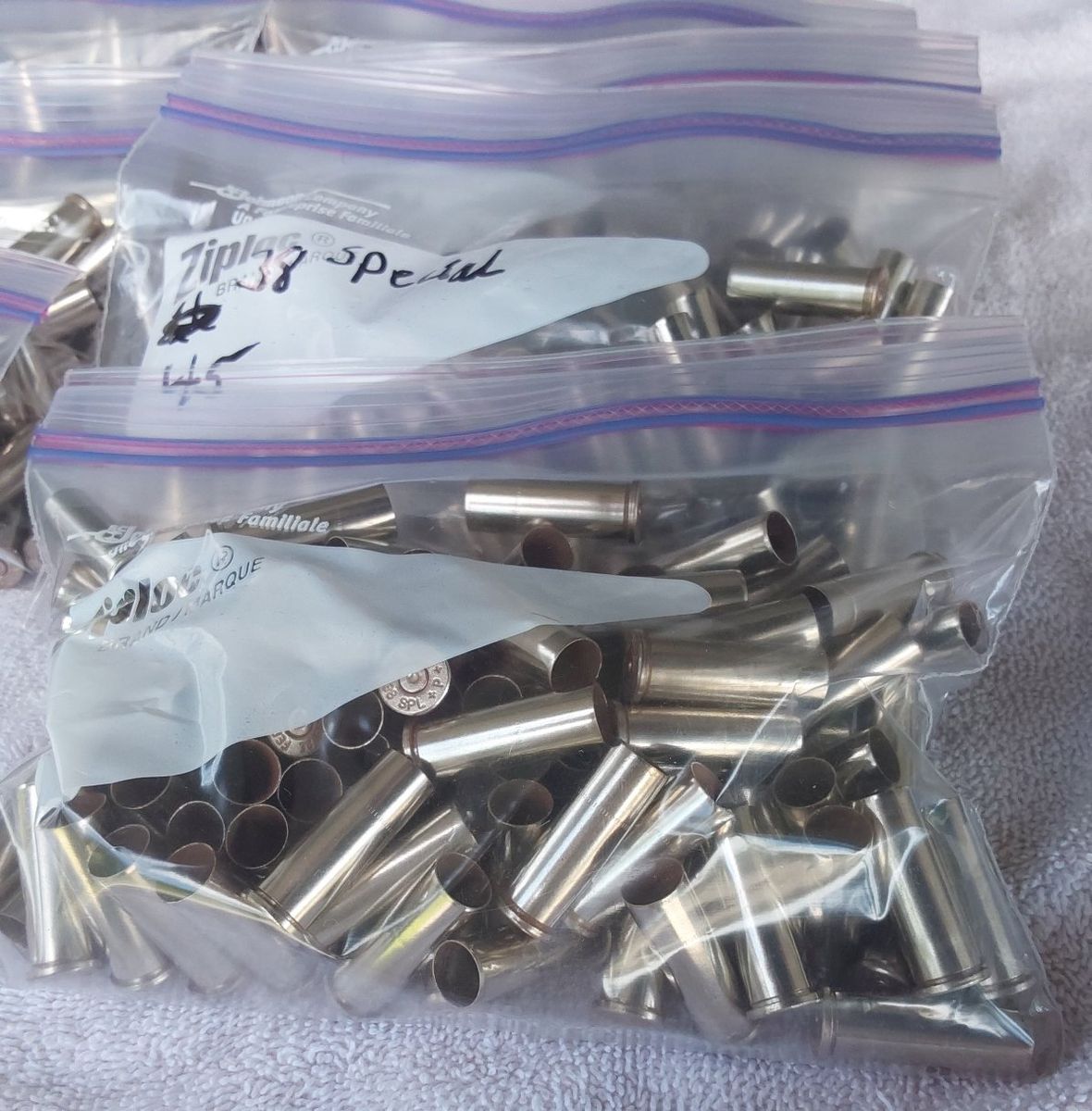 38 special Nickel Brass. 