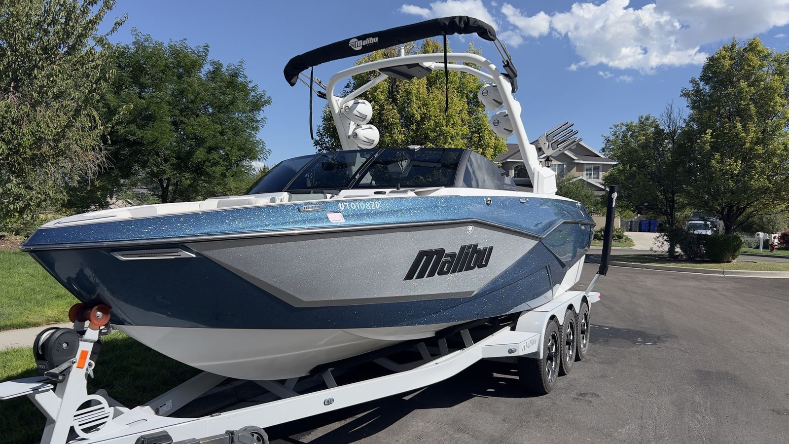 2022 Malibu 25 LSV Supercharged - Triple Axle Trailer 