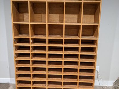 Bookcase Book shelf cubby solid wood