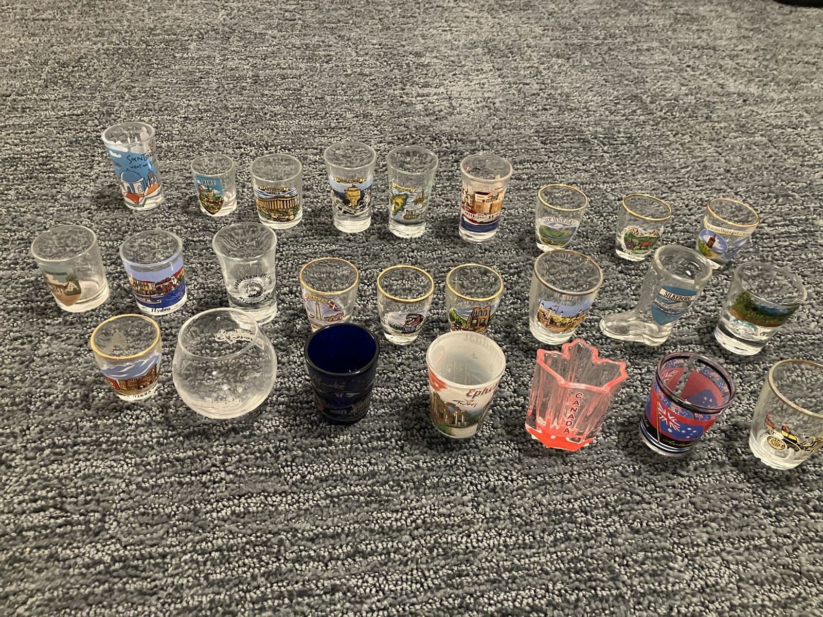 Shot glass collection