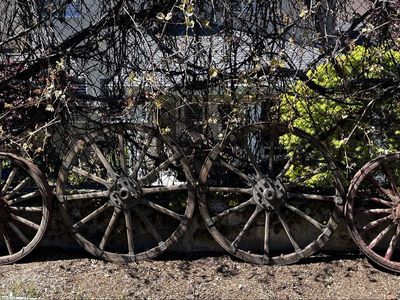 Vintage Wagon Wheels