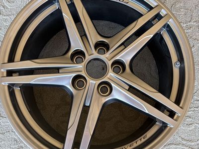 2026 GM OEM Factory C8 Corvette Stingray Wheels with Sensors