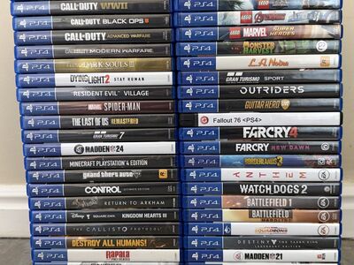 VARIOUS PS4 Games:. ***READ DESCRIPTION***