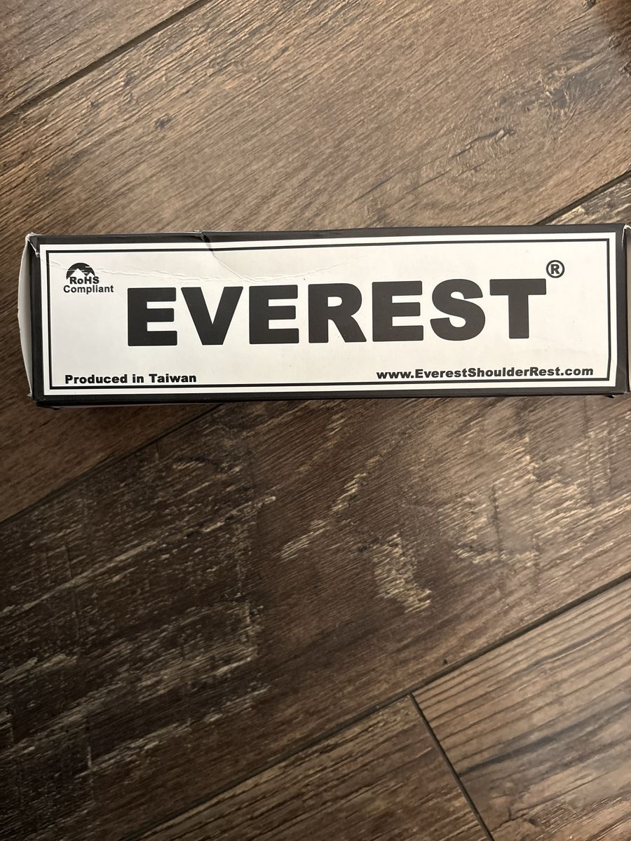 Everest Shoulder Rest for Musical Instruments - RoHS Compliant, Produced in Taiwan