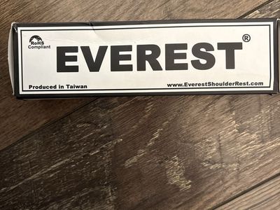 Everest Shoulder Rest for Musical Instruments - RoHS Compliant, Produced in Taiwan