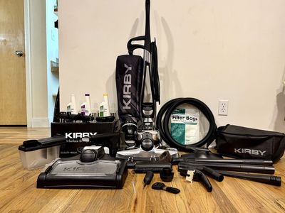 LIKE NEW Kirby Avalir Platinum Complete System vacuum & Shampooer with Sound Suppression System