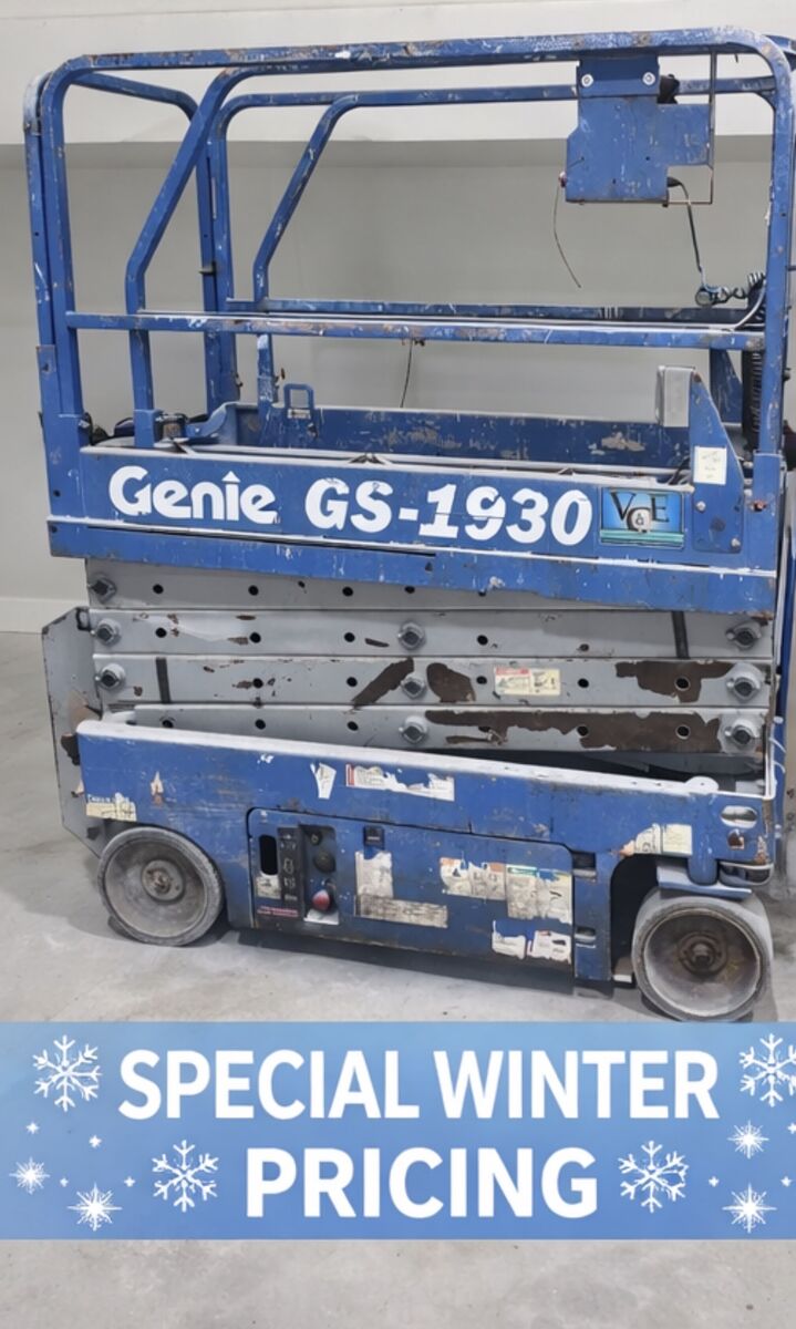 Indoor / Outdoor Scissor Lift Rental – Genie GS-1930