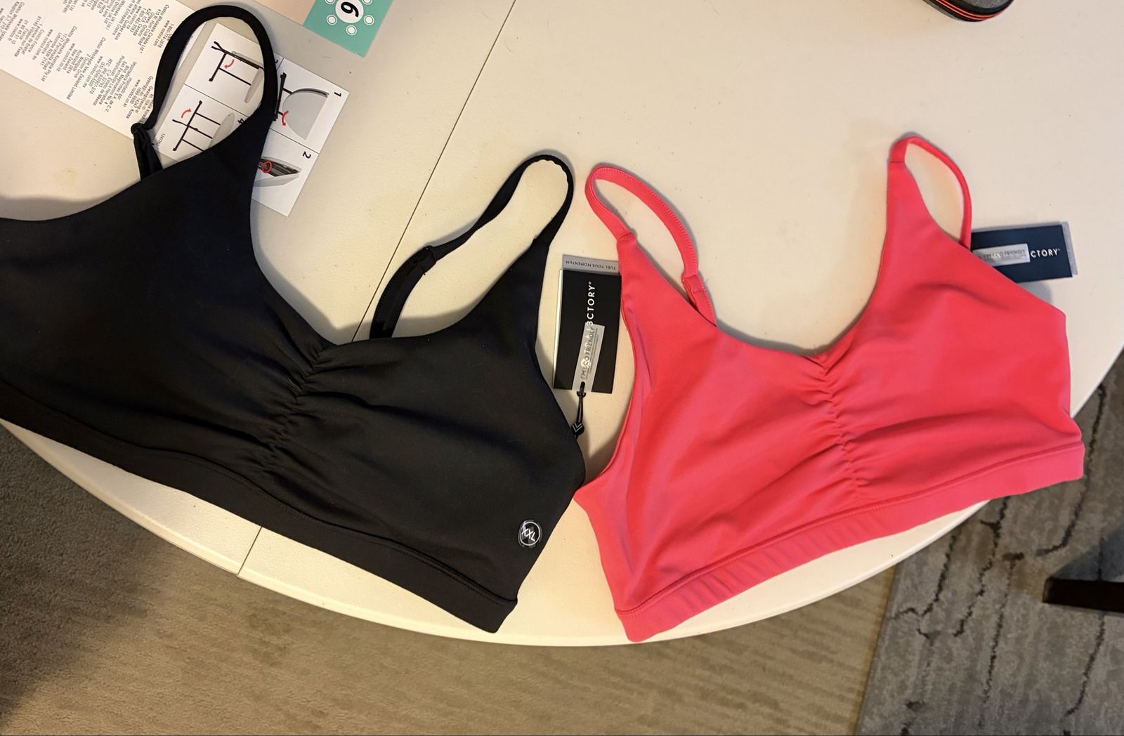 2 New with Tags 2x Trajectory Sports bras