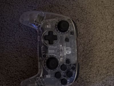Nintendo Switch Pro Controller - Clear Transparent Edition