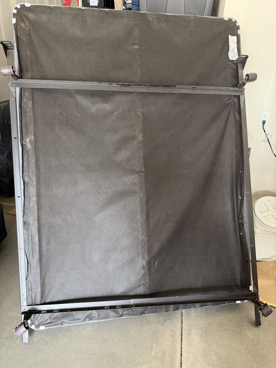 Queen Size Foundation and Bed Frame