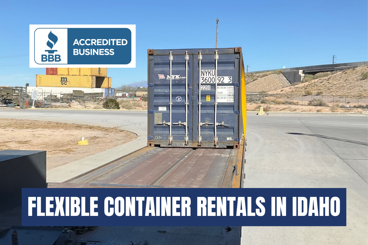 Rent 20ft Shipping Container – Idaho – In Stock