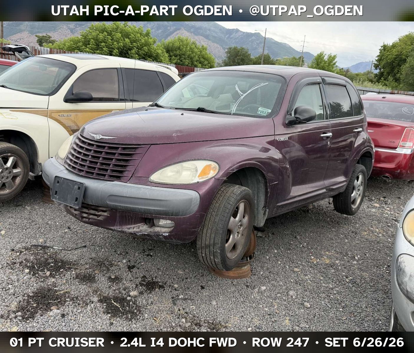2001 Chrysler PT Cruiser Parts - UTPAP Ogden