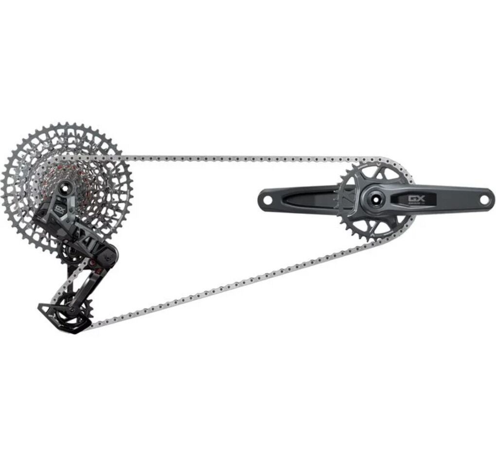 SRAM GX T-Type AXS Transmission Groupset, 175mm