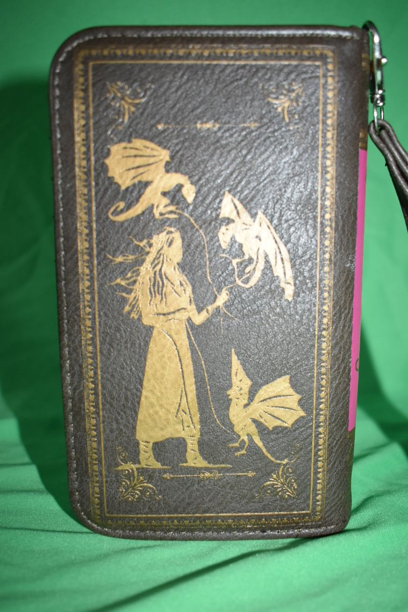 Queen of Dragons Leather Wallet
