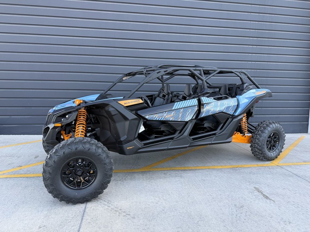 2026 Can-Am® Maverick X3 Max RS Turbo RR Scandi Blue & Orange Crush