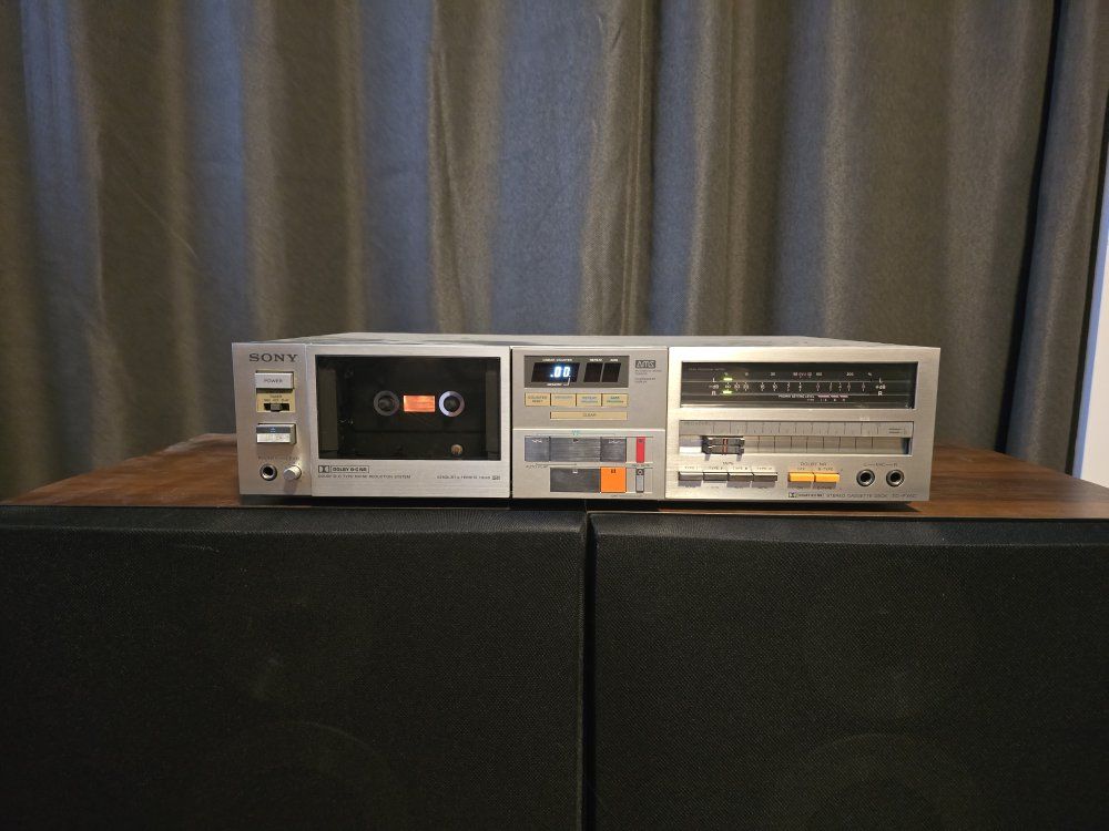 Sony TC-FX6C Stereo Cassette Deck with Dolby B/C NR and AMS