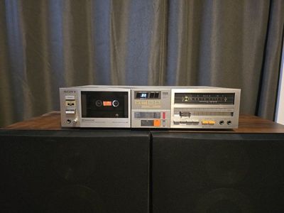 Sony TC-FX6C Stereo Cassette Deck with Dolby B/C NR and AMS
