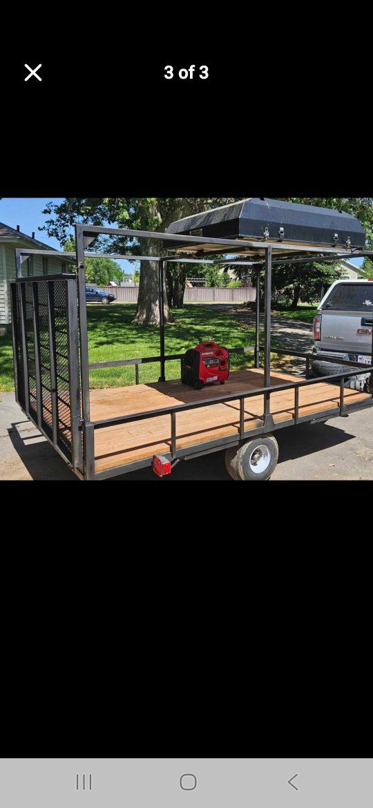 utility trailer toy hauler