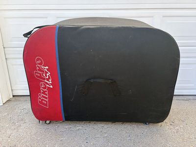 DOUBLE BIKE Bike Pro USA Travel Case Soft-sided Padded w/ Wheels