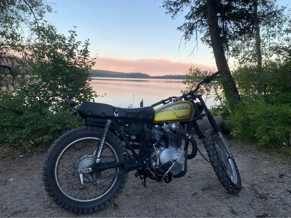 HONDA CL350 motorcycle street bike / dirt bike 1972