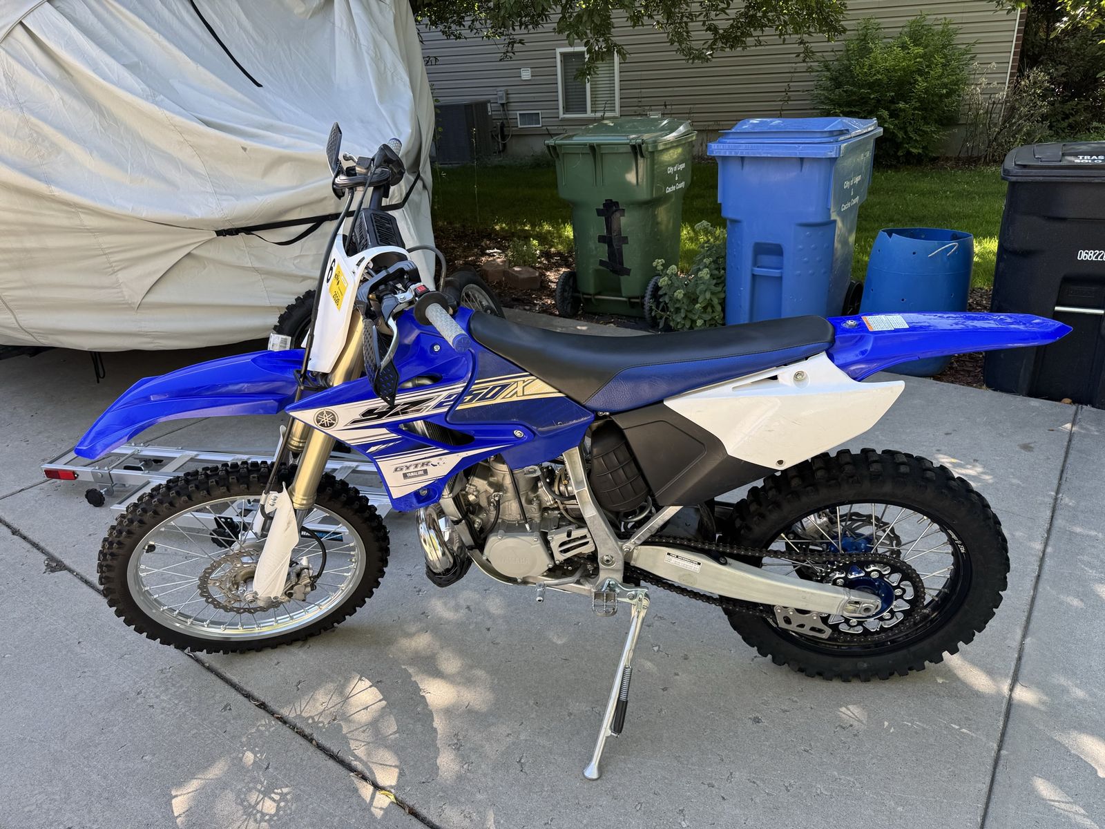 Yamaha YZ250X +upgrades and extras
