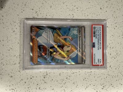 2025 Pokemon Lillie’s Determination 169 132 Ultra Rare Full Art PSA Graded Mint 9