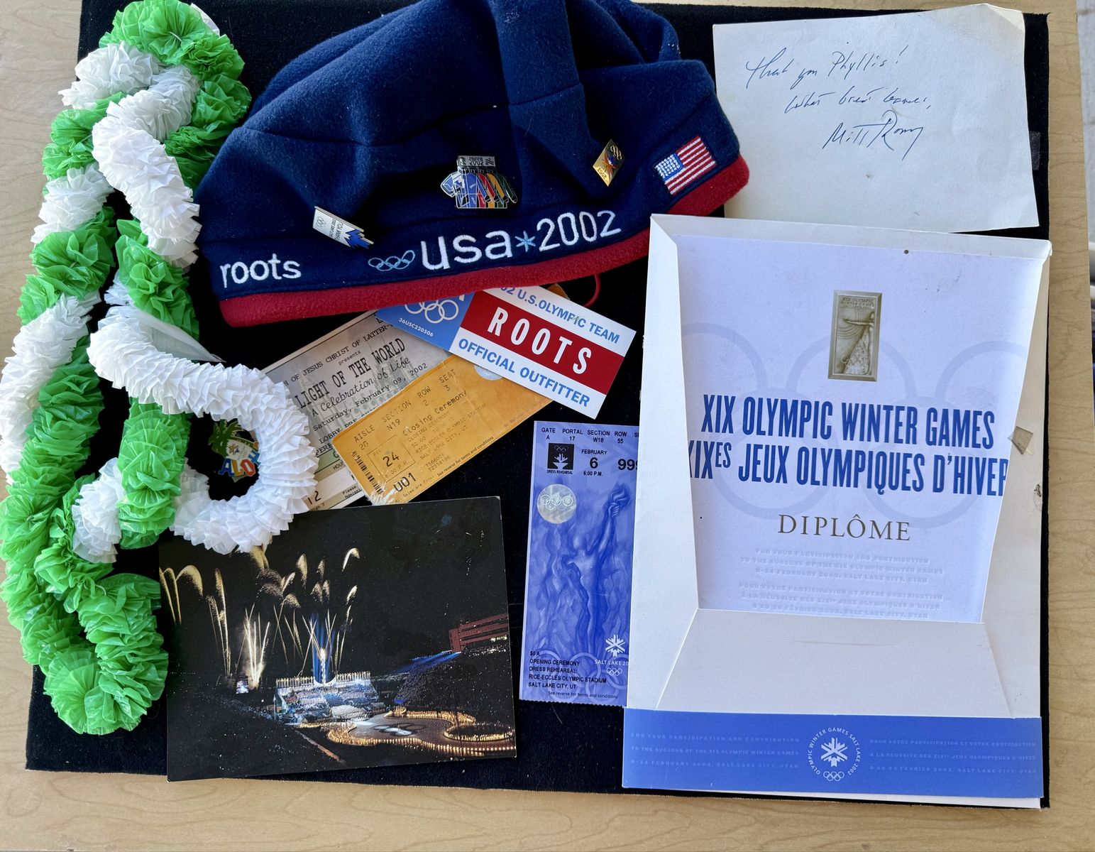 2002 Olympic Winter Games Memorabilia Collection