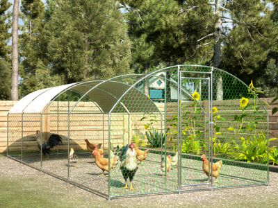 Large Chicken Coop Metal Chicken Track