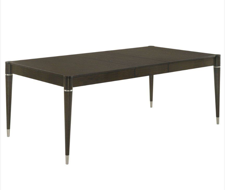 Coaster Reseda 81" Extension Leaf Dining Table Ash Brown