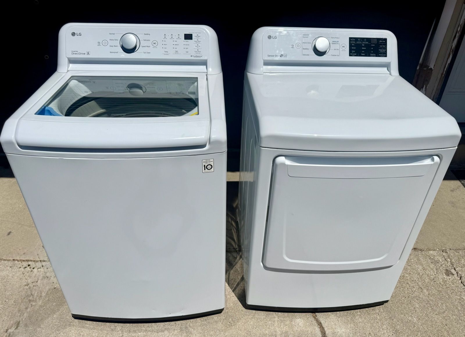 Nice LG top loader electric set,free delivery