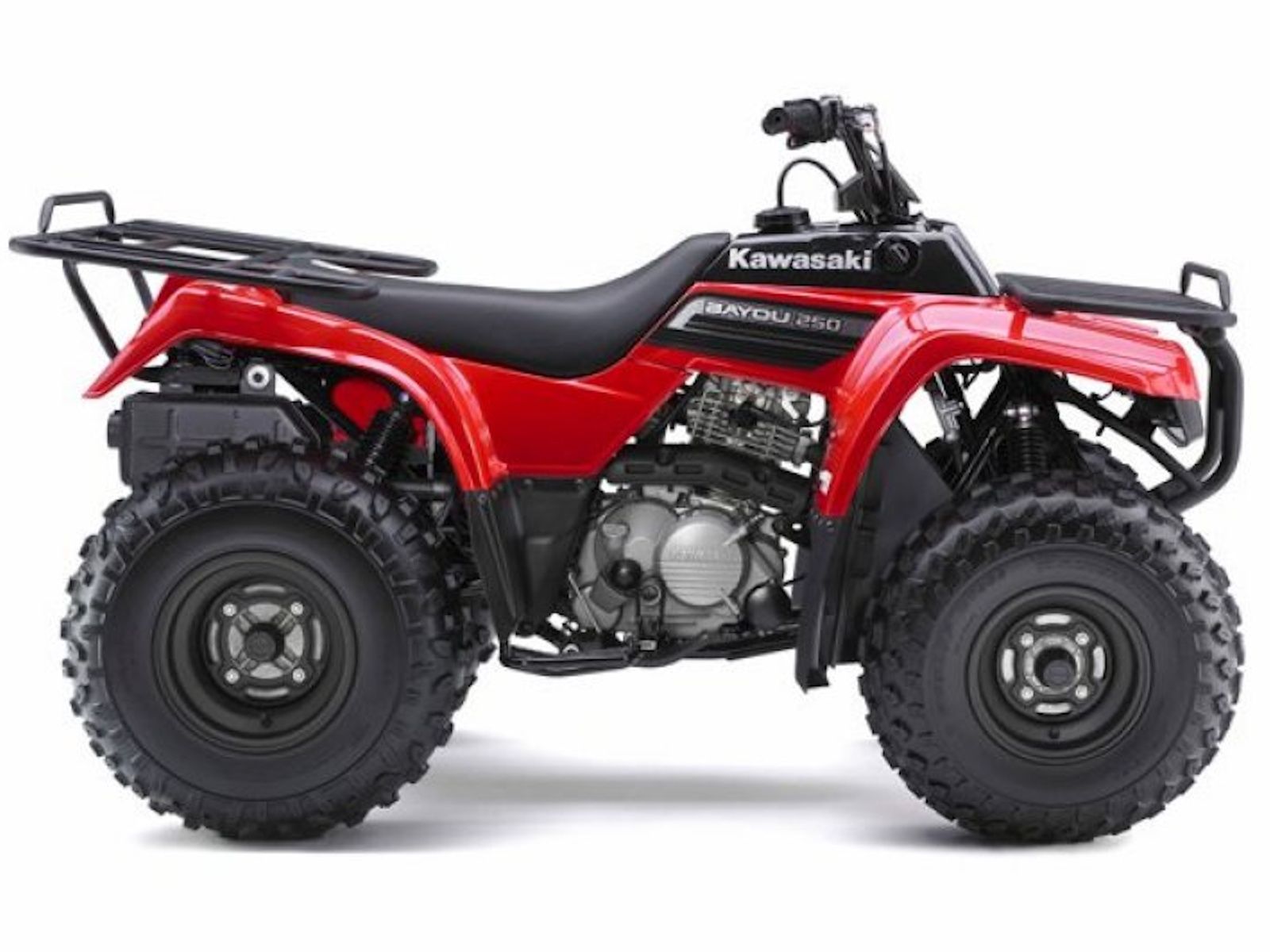 2008 KAWASAKI BAYOU 250 Aztec Red - UW72538