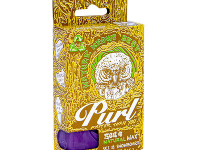 Purl Natural All-Temp Purple Ski & Snowboard Wax