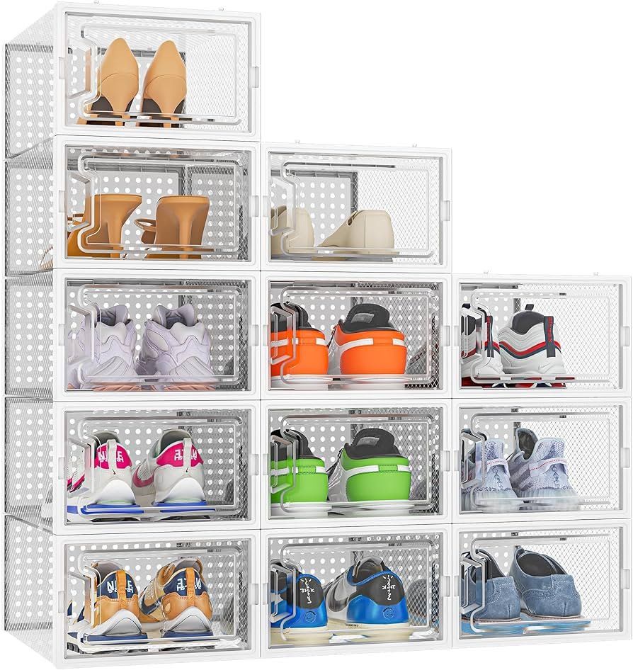 Homidec 12 Pack X-Large Shoe Organizer