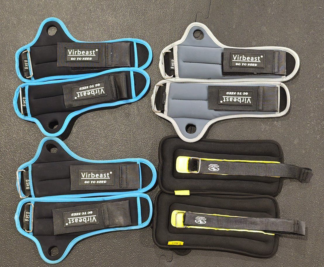 WRIST and ANKLE WEIGHTS 4 Pairs
