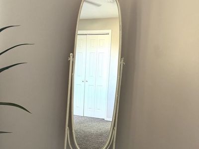 Off-White Floor Mirror
